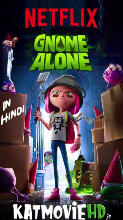 Gnome Alone (2017) WEB-DL 720p 480p Dual Audio [In Hindi 5.1 + English] | NF Animated Movie