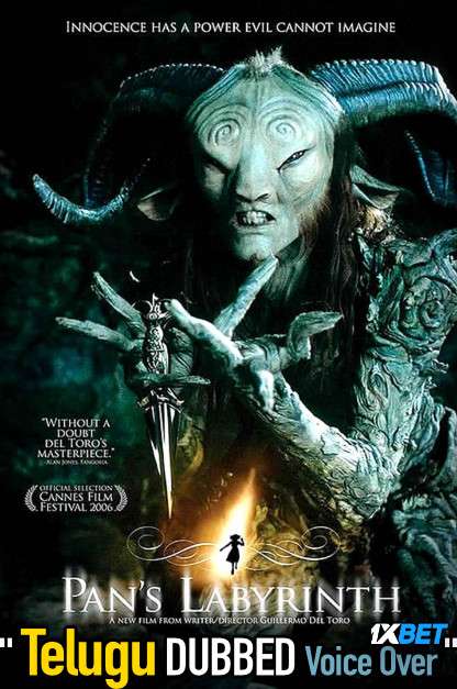 Pan's Labyrinth (2006) Telugu Dubbed (Voice Over) & Spanish [Dual Audio] BDRip 720p [1XBET]