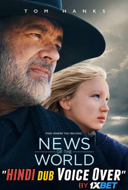 News of the World (2020) HDCAM 720p Dual Audio [Hindi (Voice Over) Dubbed + English] [Full Movie]