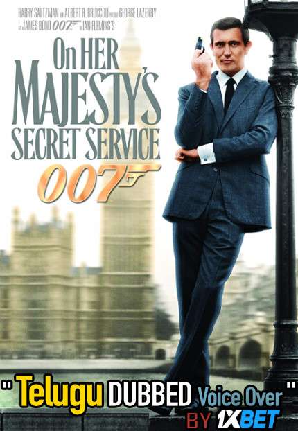 On Her Majesty's Secret Service (1969) Telugu Dubbed (Voice Over) [Dual Audio] BDRip 720p [1XBET]